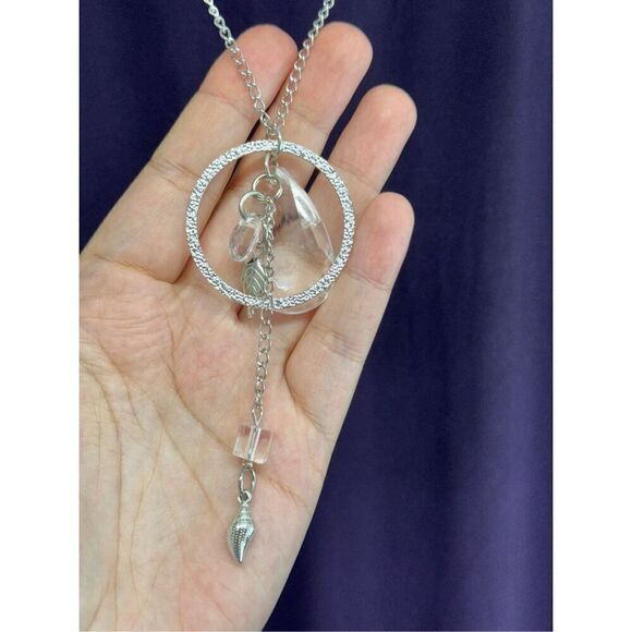 R & M Richards Shift Dress Size 14 Sleeveless Knee Length Purple‎ White - Picture 11 of 12